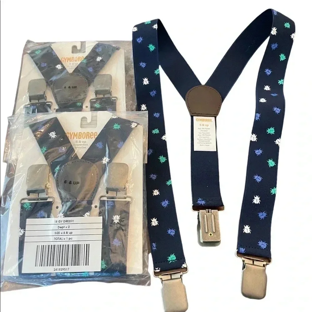 Gymboree Boy’s Bug Suspenders